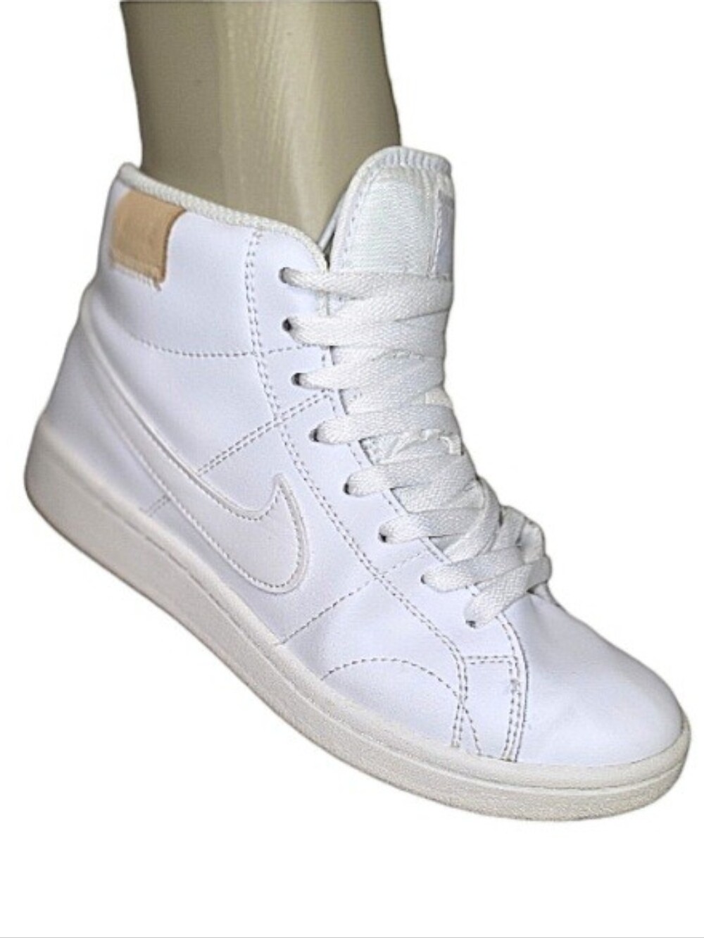 Nike Women's Court Royale 2 Mid White High Top Sneakers a Size 7